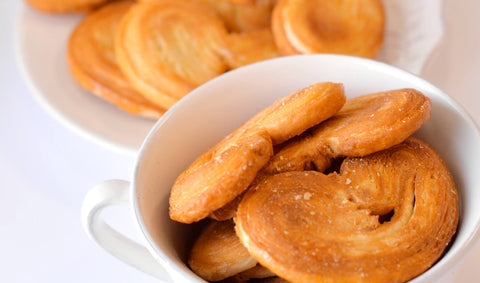 Galletas orejitas sin azúcar