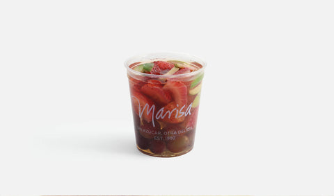 Gelatina suspiro de frutas sin azúcar