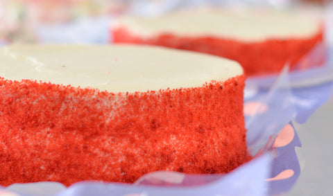 Pastel red velvet