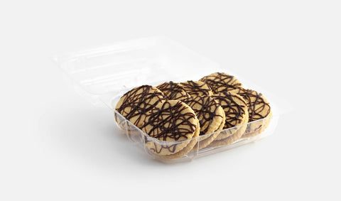 Galleta pincelada
